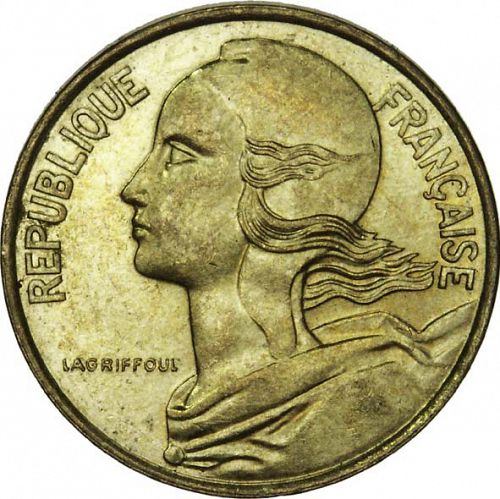 10 Centimes Obverse Image minted in FRANCE in 1997 (1959-2001 - Fifth Republic)  - The Coin Database