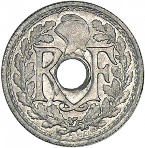 10 Centimes Obverse Image minted in FRANCE in 1945 (1944-1947 - Provisional Government)  - The Coin Database