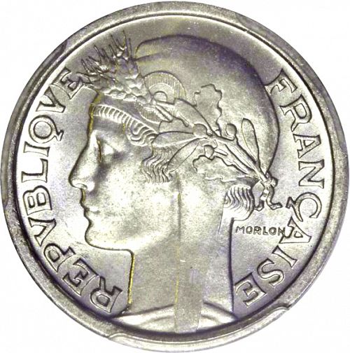 1 Franc Obverse Image minted in FRANCE in 1950 (1947-1958 - Fourth Republic)  - The Coin Database