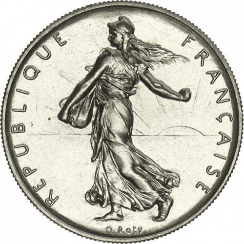 1 Franc Obverse Image minted in FRANCE in 1983 (1959-2001 - Fifth Republic)  - The Coin Database