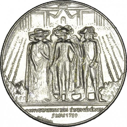 1 Franc Obverse Image minted in FRANCE in 1989 (1959-2001 - Fifth Republic)  - The Coin Database