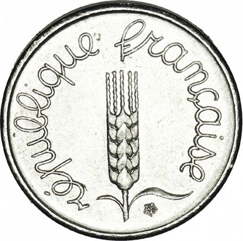 1 Centime Obverse Image minted in FRANCE in 1978 (1959-2001 - Fifth Republic)  - The Coin Database