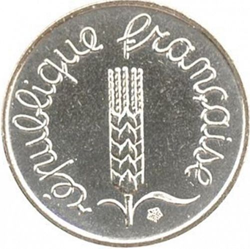 1 Centime Obverse Image minted in FRANCE in 1985 (1959-2001 - Fifth Republic)  - The Coin Database