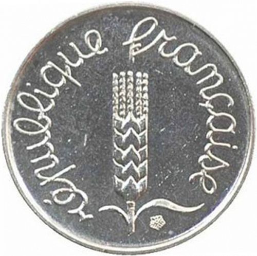 1 Centime Obverse Image minted in FRANCE in 1990 (1959-2001 - Fifth Republic)  - The Coin Database