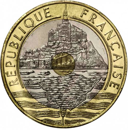 20 Francs Obverse Image minted in FRANCE in 2000 (1959-2001 - Fifth Republic)  - The Coin Database