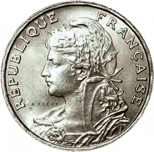 25 Centimes Obverse Image minted in FRANCE in 1904 (1871-1940 - Third Republic)  - The Coin Database