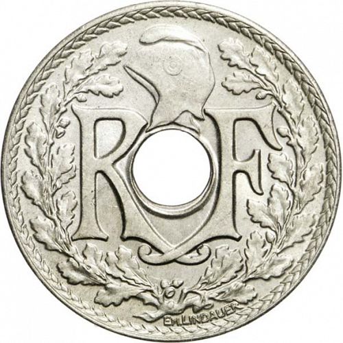 25 Centimes Obverse Image minted in FRANCE in 1920 (1871-1940 - Third Republic)  - The Coin Database