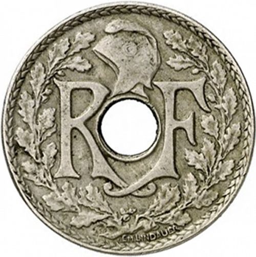 25 Centimes Obverse Image minted in FRANCE in 1926 (1871-1940 - Third Republic)  - The Coin Database