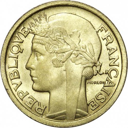 2 Francs Obverse Image minted in FRANCE in 1939 (1871-1940 - Third Republic)  - The Coin Database
