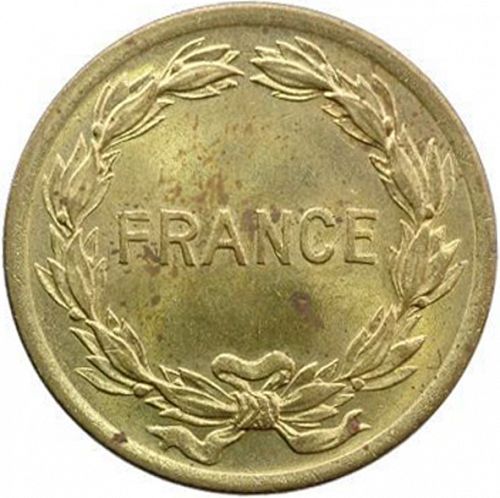 2 Francs Obverse Image minted in FRANCE in 1944 (1944 - Allied Occupation)  - The Coin Database