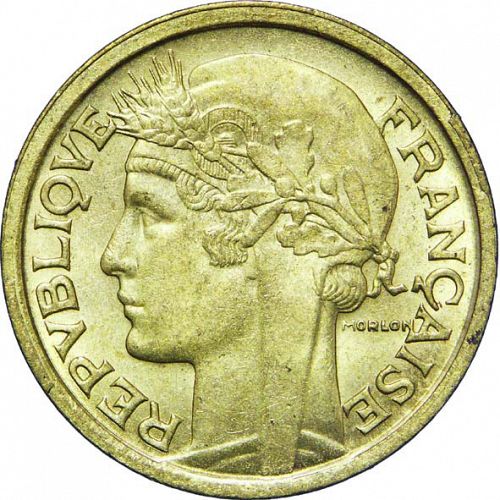 2 Francs Obverse Image minted in FRANCE in 1941 (1940-1944 - Vichy State)  - The Coin Database