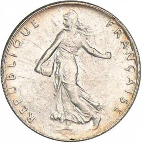 50 Centimes Obverse Image minted in FRANCE in 1918 (1871-1940 - Third Republic)  - The Coin Database