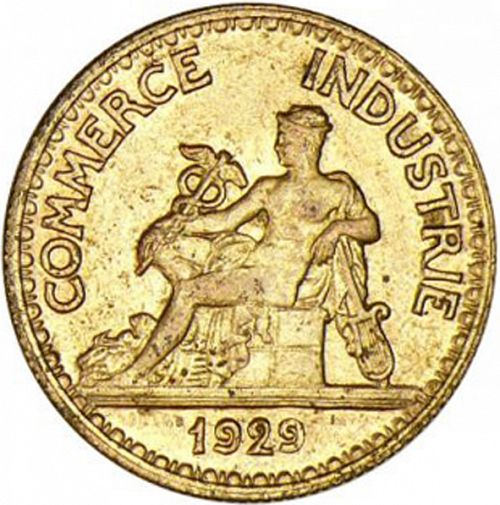 50 Centimes Obverse Image minted in FRANCE in 1929 (1871-1940 - Third Republic)  - The Coin Database