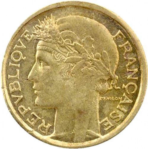 50 Centimes Obverse Image minted in FRANCE in 1939 (1871-1940 - Third Republic)  - The Coin Database