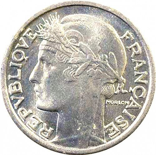 50 Centimes Obverse Image minted in FRANCE in 1941 (1940-1944 - Vichy State)  - The Coin Database