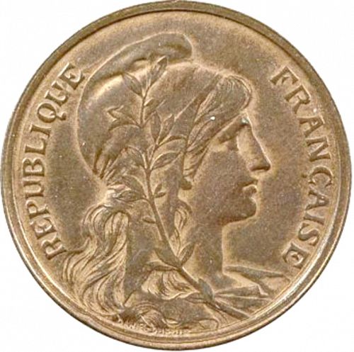 5 Centimes Obverse Image minted in FRANCE in 1904 (1871-1940 - Third Republic)  - The Coin Database