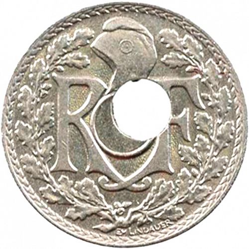 5 Centimes Obverse Image minted in FRANCE in 1935 (1871-1940 - Third Republic)  - The Coin Database