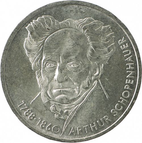 10 Mark Reverse Image minted in GERMANY in 1988D (1949-01 - Federal Republic - Commemorative)  - The Coin Database