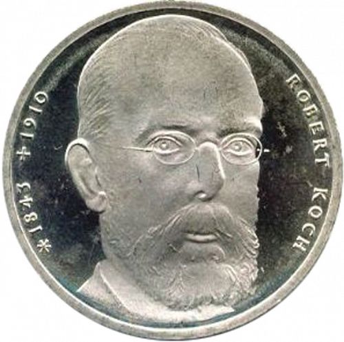 10 Mark Reverse Image minted in GERMANY in 1993J (1949-01 - Federal Republic - Commemorative)  - The Coin Database