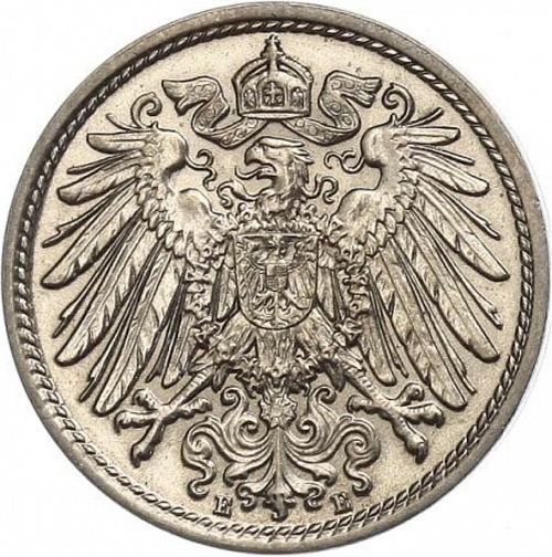 10 Pfenning Reverse Image minted in GERMANY in 1892E (1871-18 - Empire)  - The Coin Database
