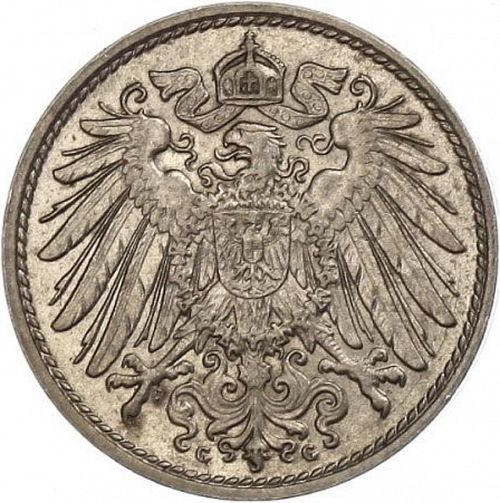10 Pfenning Reverse Image minted in GERMANY in 1892G (1871-18 - Empire)  - The Coin Database