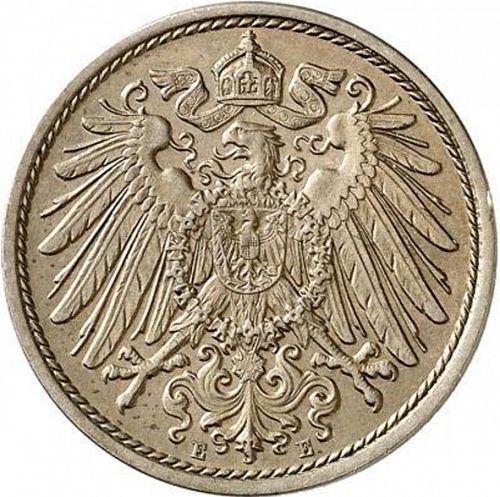 10 Pfenning Reverse Image minted in GERMANY in 1894E (1871-18 - Empire)  - The Coin Database