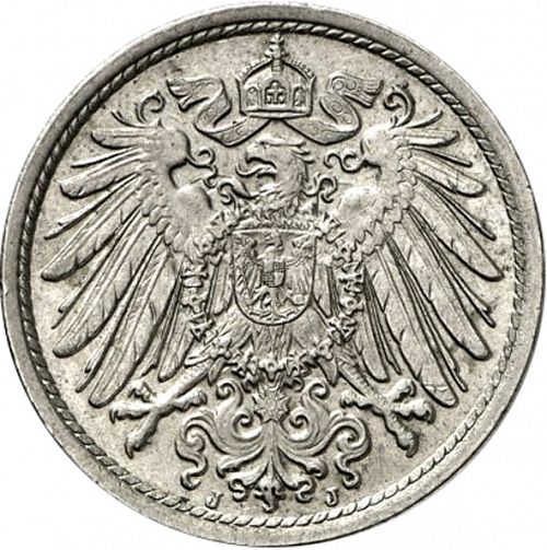 10 Pfenning Reverse Image minted in GERMANY in 1898J (1871-18 - Empire)  - The Coin Database