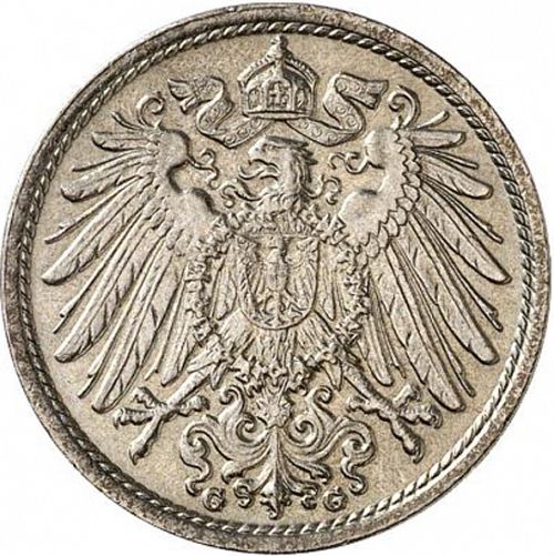 10 Pfenning Reverse Image minted in GERMANY in 1904G (1871-18 - Empire)  - The Coin Database