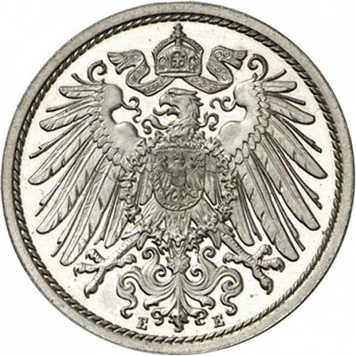 10 Pfenning Reverse Image minted in GERMANY in 1910E (1871-18 - Empire)  - The Coin Database
