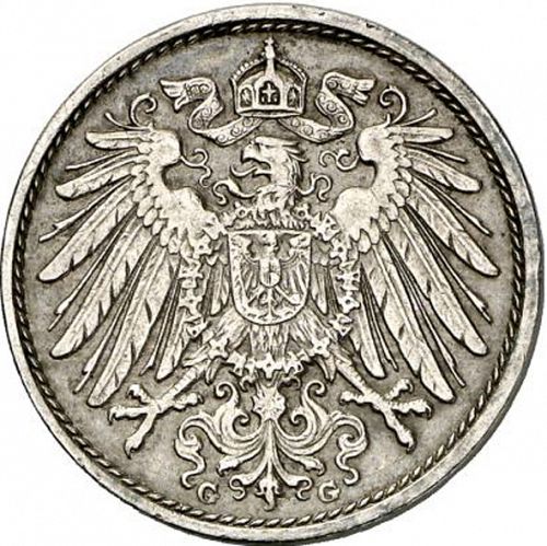 10 Pfenning Reverse Image minted in GERMANY in 1915G (1871-18 - Empire)  - The Coin Database