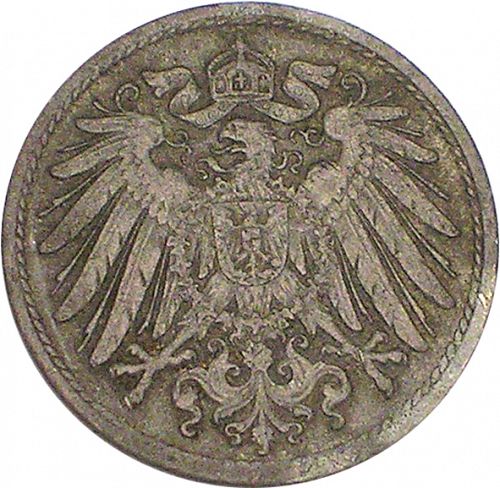 10 Pfenning Reverse Image minted in GERMANY in 1918 (1871-18 - Empire)  - The Coin Database
