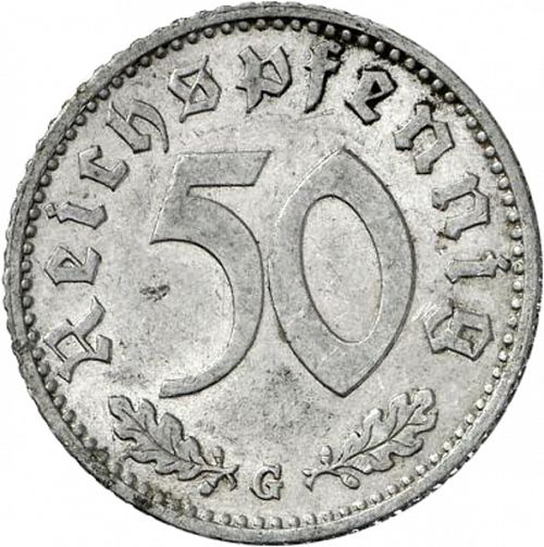 10 Reichspfenning Obverse Image minted in GERMANY in 1944G (1933-45 - Thrid Reich)  - The Coin Database