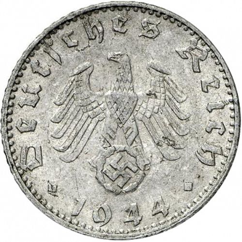 10 Reichspfenning Reverse Image minted in GERMANY in 1944G (1933-45 - Thrid Reich)  - The Coin Database