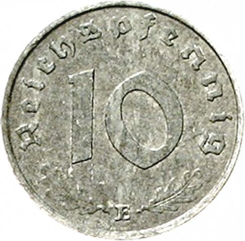 10 Reichspfenning Reverse Image minted in GERMANY in 1945E (1933-45 - Thrid Reich)  - The Coin Database