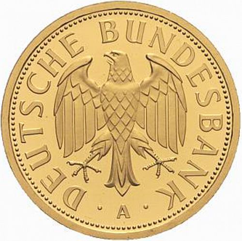 1 Mark Obverse Image minted in GERMANY in 2001A (1949-01 - Federal Republic)  - The Coin Database
