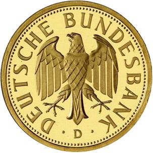 1 Mark Obverse Image minted in GERMANY in 2001D (1949-01 - Federal Republic)  - The Coin Database