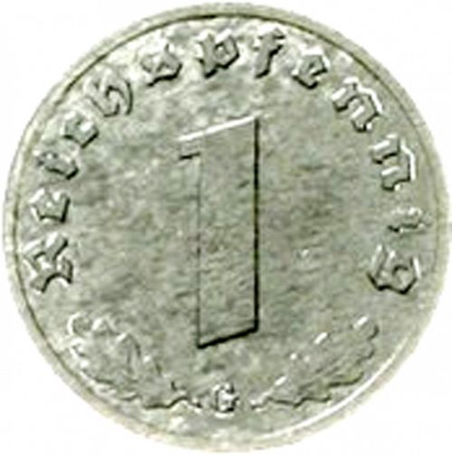 Reichspfennig Reverse Image minted in GERMANY in 1946G (1944-48 - Allied Occupation)  - The Coin Database