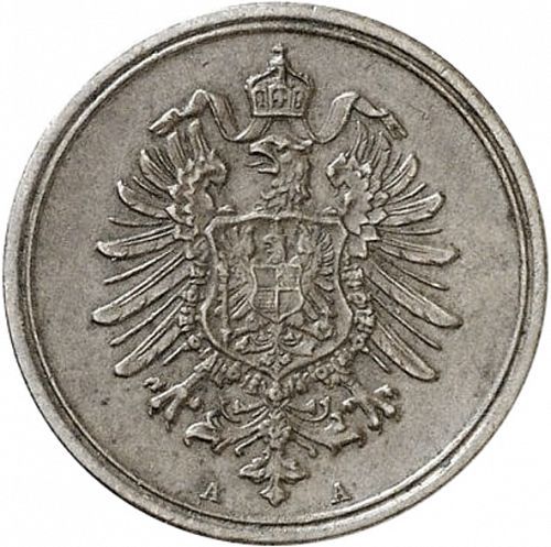 1 Pfenning Reverse Image minted in GERMANY in 1873A (1871-18 - Empire)  - The Coin Database