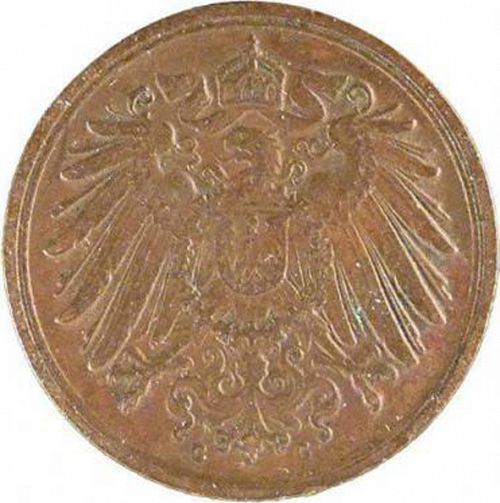 1 Pfenning Reverse Image minted in GERMANY in 1895G (1871-18 - Empire)  - The Coin Database
