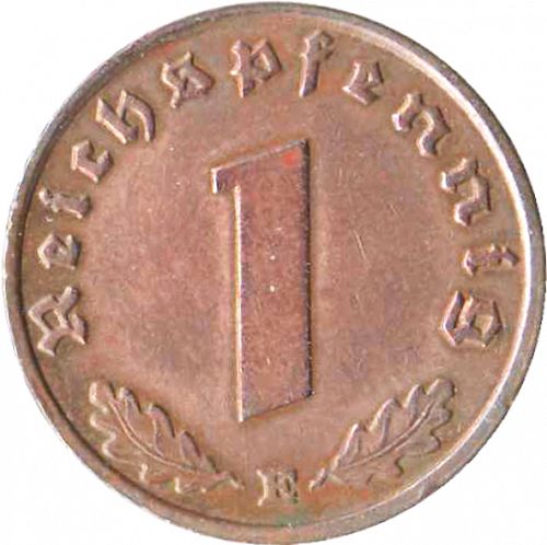 Reichspfenning Reverse Image minted in GERMANY in 1936E (1933-45 - Thrid Reich)  - The Coin Database