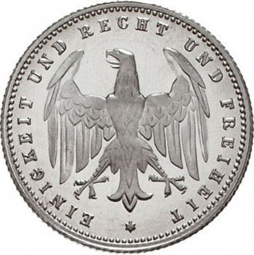 200 Mark Reverse Image minted in GERMANY in 1923E (1922-23 - Weimar Republic - Mark  Coinage)  - The Coin Database