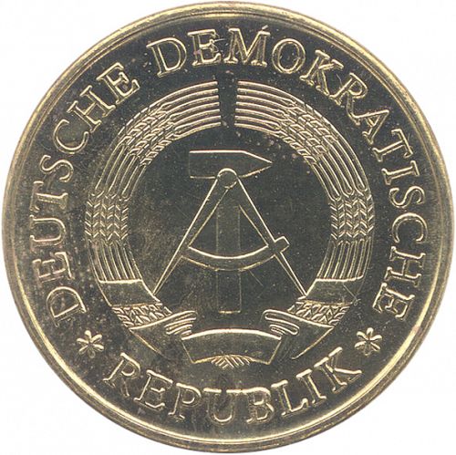 20 Pfennig Obverse Image minted in GERMANY in 1980A (1949-90 - Democratic Republic)  - The Coin Database