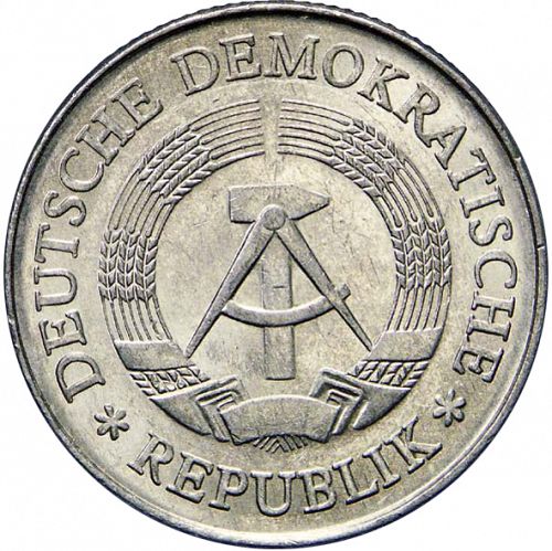 2 Mark Obverse Image minted in GERMANY in 1977A (1949-90 - Democratic Republic)  - The Coin Database