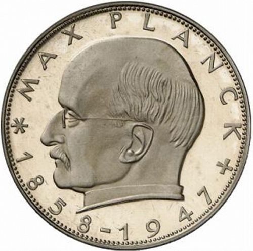 2 Mark Reverse Image minted in GERMANY in 1958G (1949-01 - Federal Republic)  - The Coin Database