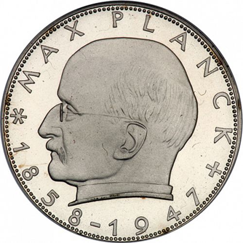 2 Mark Reverse Image minted in GERMANY in 1960G (1949-01 - Federal Republic)  - The Coin Database