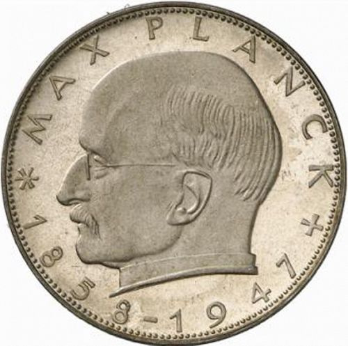 2 Mark Reverse Image minted in GERMANY in 1961G (1949-01 - Federal Republic)  - The Coin Database