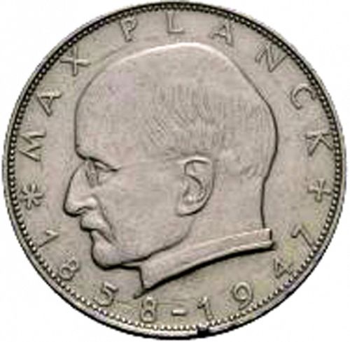 2 Mark Reverse Image minted in GERMANY in 1964G (1949-01 - Federal Republic)  - The Coin Database