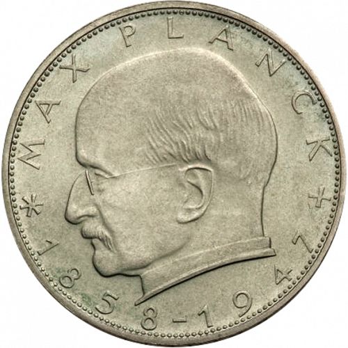 2 Mark Reverse Image minted in GERMANY in 1966G (1949-01 - Federal Republic)  - The Coin Database