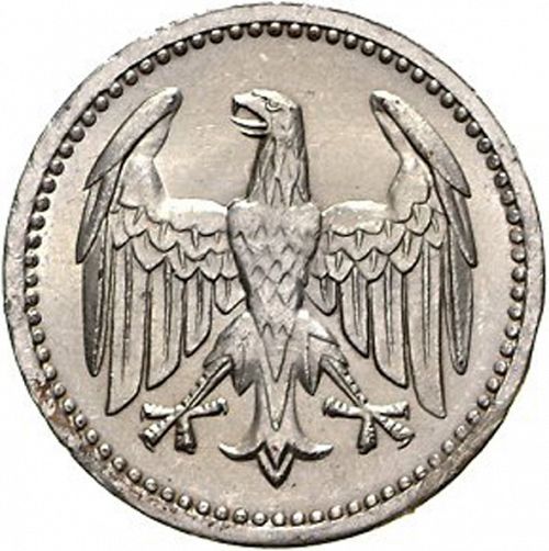 3 Mark Reverse Image minted in GERMANY in 1924A (1924-38 - Weimar Republic - Reichsmark)  - The Coin Database