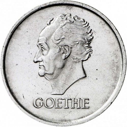 3 Reichsmark Reverse Image minted in GERMANY in 1932A (1924-38 - Weimar Republic - Reichsmark)  - The Coin Database